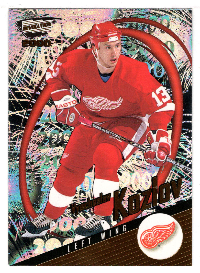Vyacheslav Kozlov - Detroit Red Wings (NHL Hockey Card) 1999-00 Pacific Revolution # 52 Mint