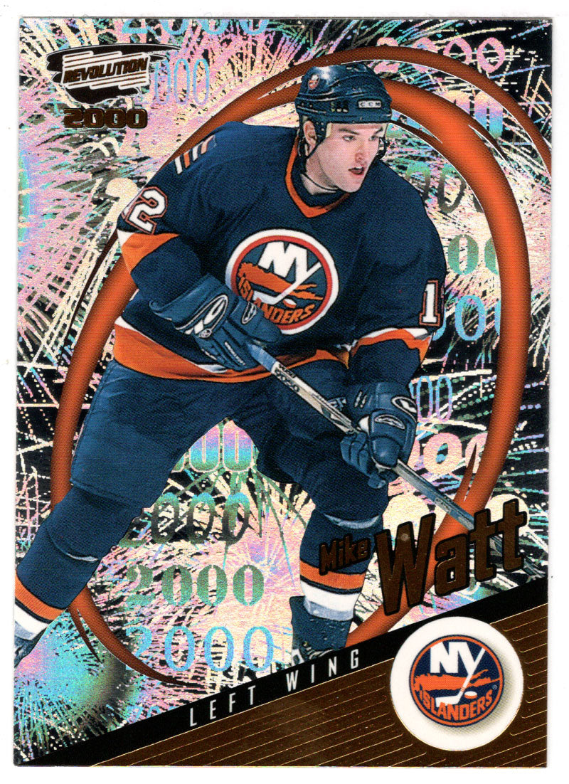 Mike Watt - New York Islanders (NHL Hockey Card) 1999-00 Pacific Revolution # 94 Mint