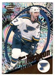 Pierre Turgeon - St. Louis Blues (NHL Hockey Card) 1999-00 Pacific Revolution # 125 Mint