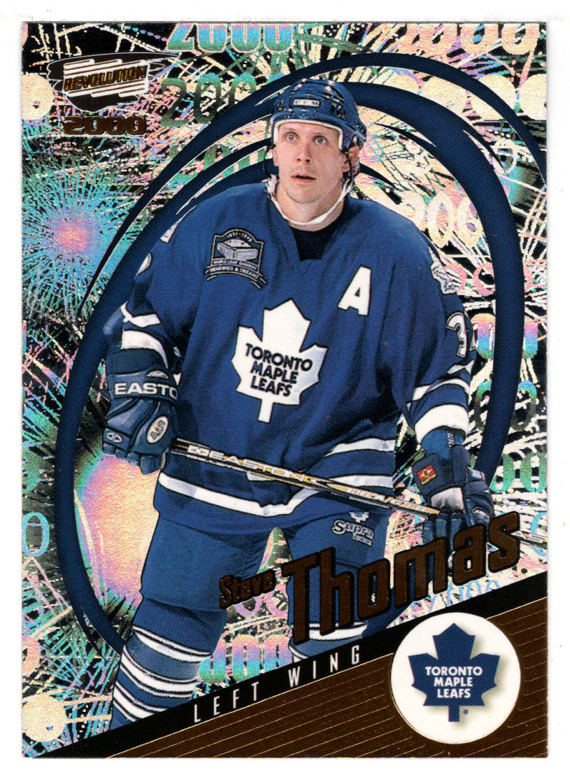 Steve Thomas - Toronto Maple Leafs (NHL Hockey Card) 1999-00 Pacific Revolution # 141 Mint