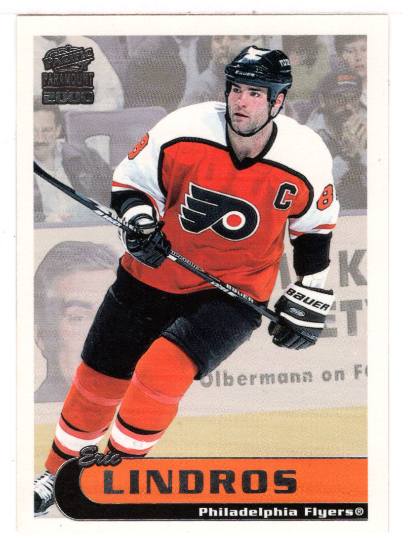 Eric Lindros - Philadelphia Flyers (NHL Hockey Card) 1999-00 Pacific Paramount  # 173 Mint