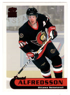 Daniel Alfredsson - Ottawa Senators (NHL Hockey Card) 1999-00 Pacific Paramount RED # 158 Mint