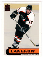 Daymond Langkow - Philadelphia Flyers (NHL Hockey Card) 1999-00 Pacific Paramount RED # 171 Mint