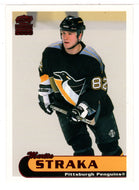 Martin Straka - Pittsburgh Penguins (NHL Hockey Card) 1999-00 Pacific Paramount RED # 192 Mint