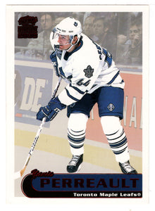 Yanic Perreault - Toronto Maple Leafs (NHL Hockey Card) 1999-00 Pacific Paramount RED # 228 Mint