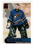 Olaf Kolzig - Washington Capitals (NHL Hockey Card) 1999-00 Pacific Paramount RED # 245 Mint