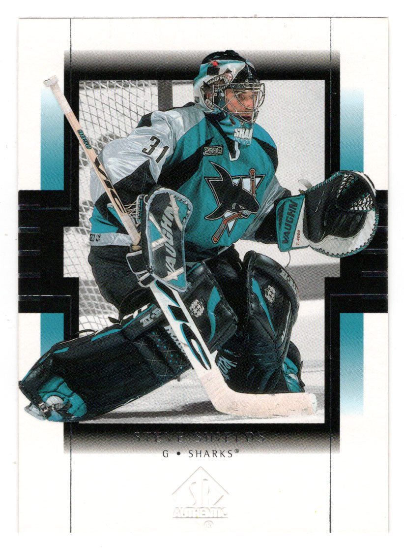 Steve Shields - San Jose Sharks (NHL Hockey Card) 1999-00 Upper Deck SP Authentic # 72 Mint