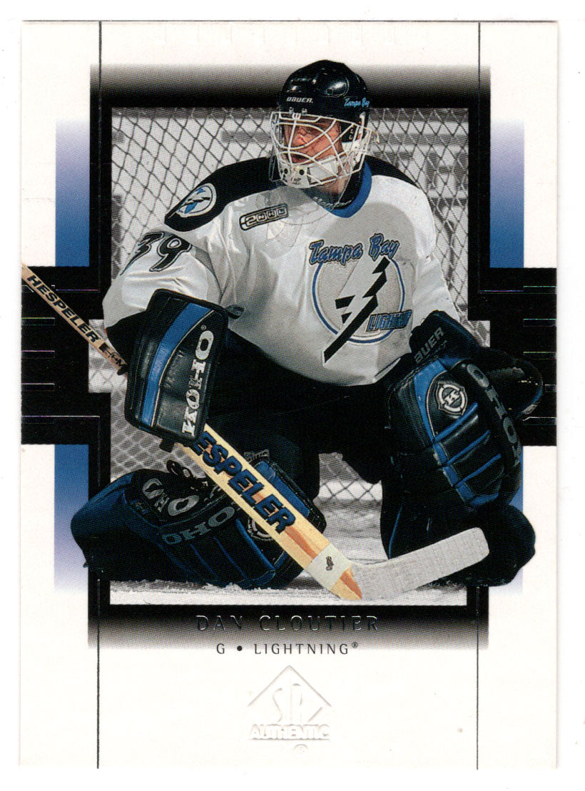 Dan Cloutier - Tampa Bay Lightning (NHL Hockey Card) 1999-00 Upper Deck SP Authentic # 79 Mint