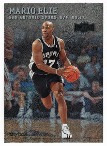 Mario Elie - San Antonio Spurs (NBA Basketball Card) 1999-00 Skybox Metal # 38 Mint