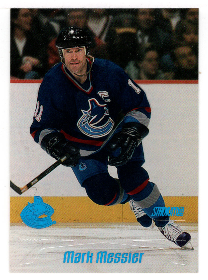 Mark Messier - Vancouver Canucks (NHL Hockey Card) 1999-00 Topps Stadium Club # 3 Mint