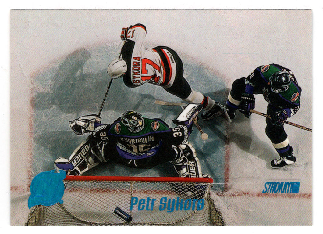 Petr Sykora - New Jersey Devils (NHL Hockey Card) 1999-00 Topps Stadium Club # 63 Mint