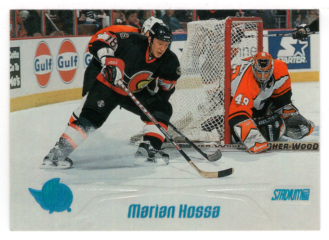 Marian Hossa - Ottawa Senators  (NHL Hockey Card) 1999-00 Topps Stadium Club # 82 Mint