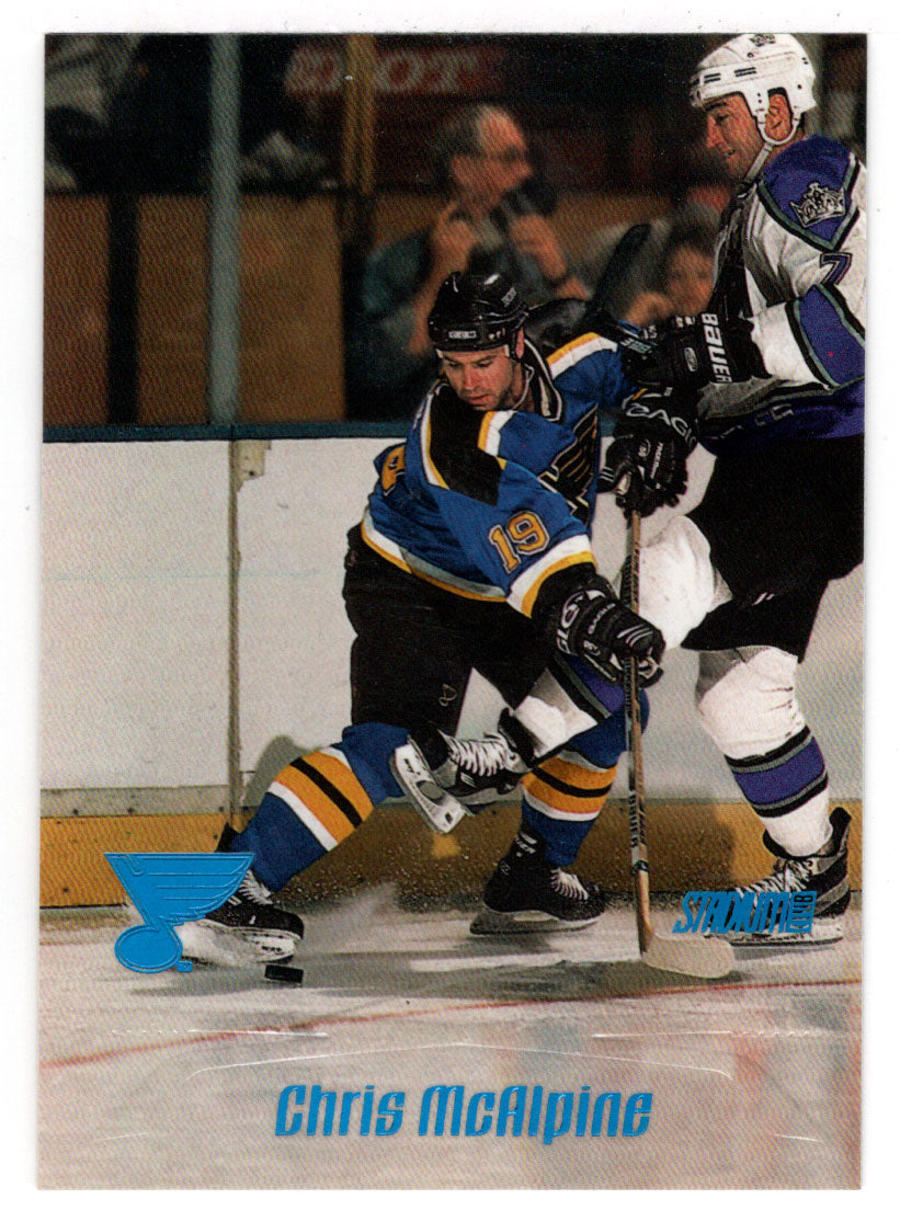 Chris McAlpine - St. Louis Blues (NHL Hockey Card) 1999-00 Topps Stadium Club # 139 Mint