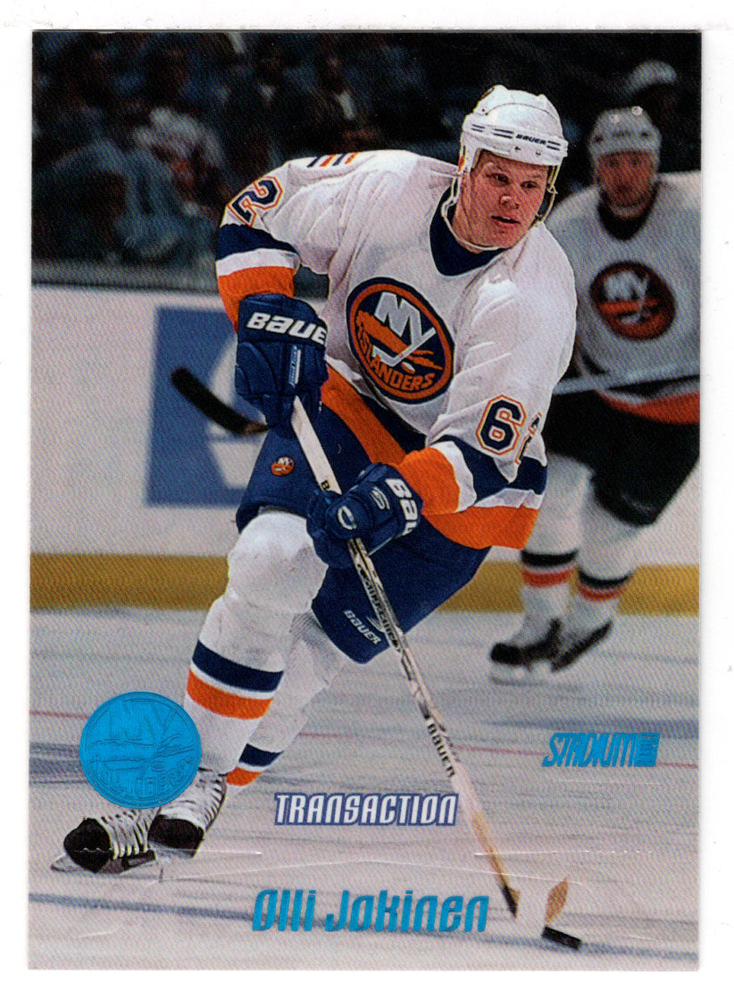 Olli Jokinen - New York Islanders (NHL Hockey Card) 1999-00 Topps Stadium Club # 162 Mint