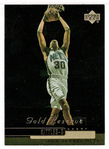 Kerry Kittles - New Jersey Nets (NBA Basketball Card) 1999-00 Upper Deck Gold Reserve # 139 Mint