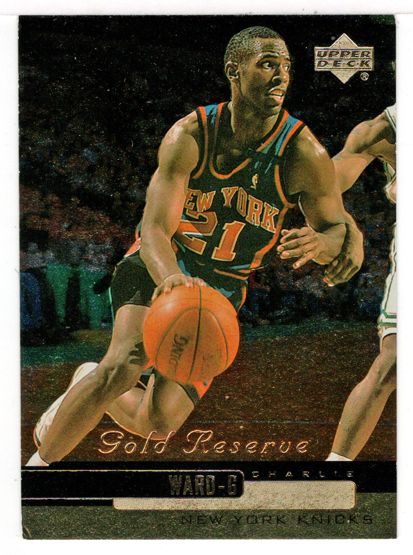 Charlie Ward - New York Knicks (NBA Basketball Card) 1999-00 Upper Deck Gold Reserve # 148 Mint
