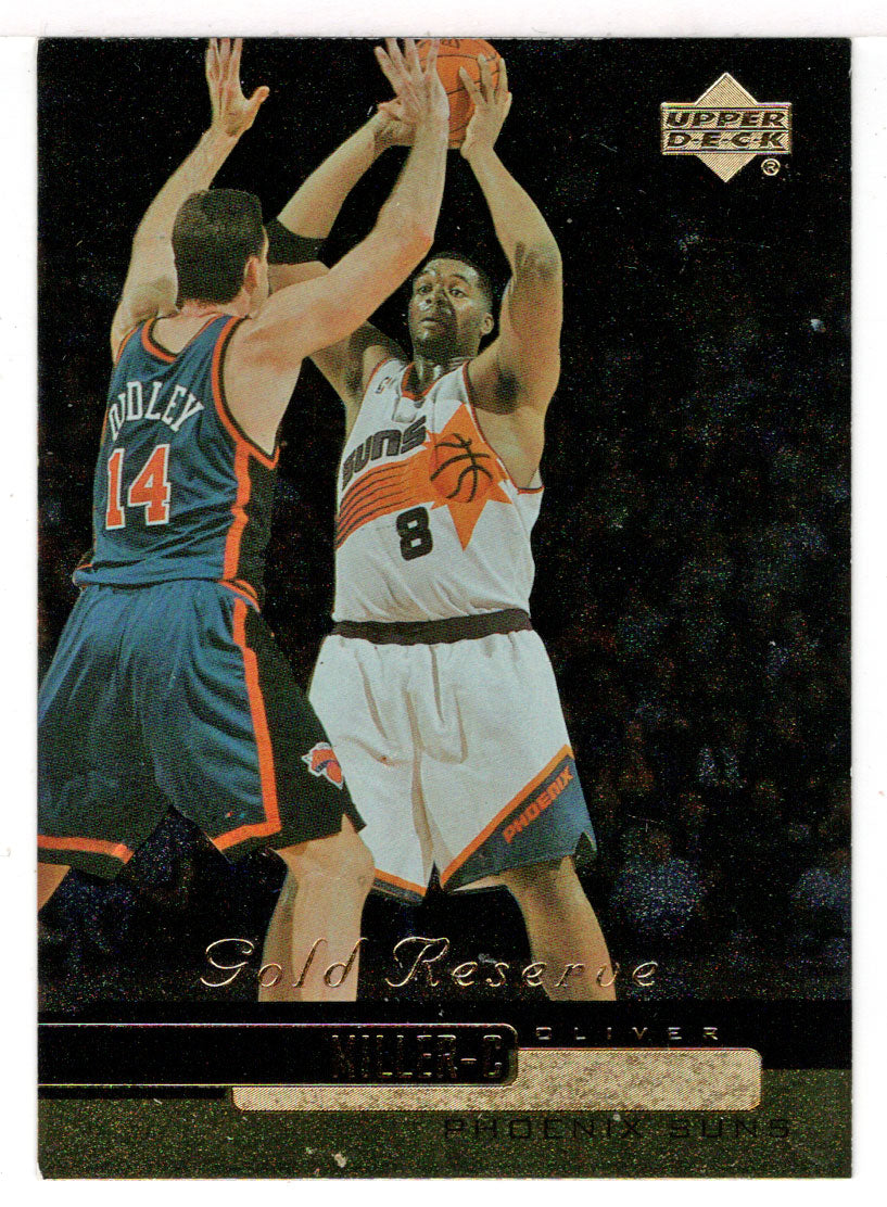 Oliver Miller - Phoenix Suns (NBA Basketball Card) 1999-00 Upper Deck Gold Reserve # 171 Mint