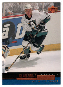 Fredrik Olausson - Anaheim Ducks (NHL Hockey Card) 1999-00 Upper Deck # 14 Mint