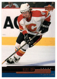 Valeri Bure - Calgary Flames (NHL Hockey Card) 1999-00 Upper Deck # 26 Mint