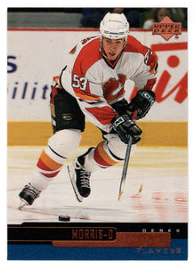 Derek Morris - Calgary Flames (NHL Hockey Card) 1999-00 Upper Deck # 27 Mint