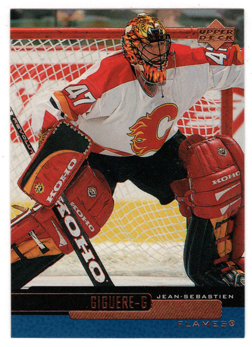 Jean-Sebastien Giguere - Calgary Flames (NHL Hockey Card) 1999-00