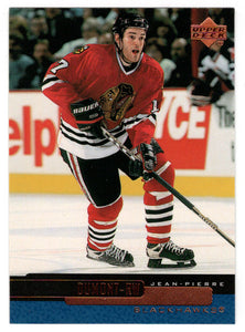 J-P Dumont - Chicago Blackhawks (NHL Hockey Card) 1999-00 Upper Deck # 35 Mint