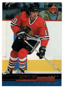 Tony Amonte - Chicago Blackhawks (NHL Hockey Card) 1999-00 Upper Deck # 37 Mint