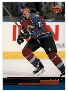 Milan Hejduk - Colorado Avalanche (NHL Hockey Card) 1999-00 Upper Deck # 42 Mint