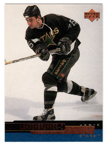 Jamie Langenbrunner - Dallas Stars (NHL Hockey Card) 1999-00 Upper Deck # 45 Mint