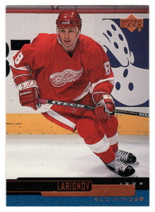 Igor Larionov - Detroit Red Wings (NHL Hockey Card) 1999-00 Upper Deck # 52 Mint