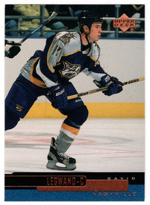 David Legwand - Nashville Predators (NHL Hockey Card) 1999-00 Upper Deck # 73 Mint