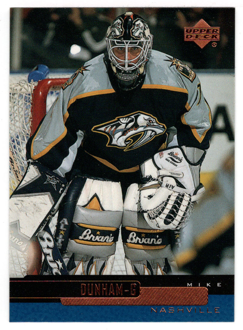 Mike Dunham - Nashville Predators (NHL Hockey Card) 1999-00 Upper Deck # 76 Mint