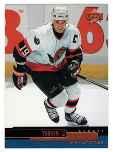 Alexei Yashin - Ottawa Senators (NHL Hockey Card) 1999-00 Upper Deck # 90 Mint