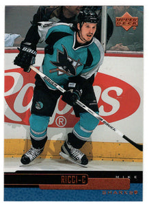 Mike Ricci - San Jose Sharks (NHL Hockey Card) 1999-00 Upper Deck # 111 Mint