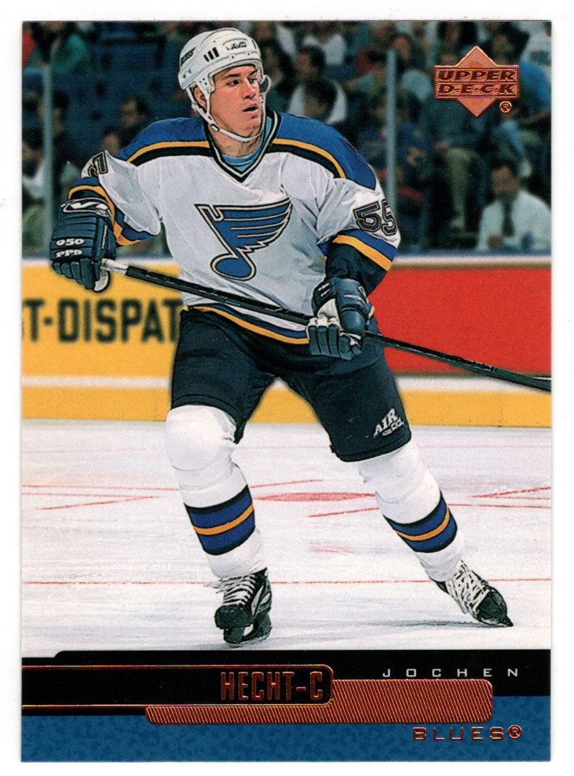 Jochen Hecht RC - St. Louis Blues (NHL Hockey Card) 1999-00 Upper Deck # 116 Mint