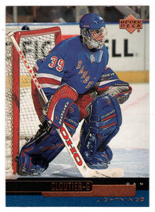 Dan Cloutier - New York Rangers - Tampa Bay Lightning (NHL Hockey Card) 1999-00 Upper Deck # 120 Mint