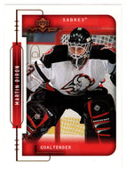 Martin Biron - Buffalo Sabres (NHL Hockey Card) 1999-00 Upper Deck MVP # 25 Mint