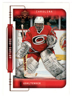 Arturs Irbe - Carolina Hurricanes (NHL Hockey Card) 1999-00 Upper Deck MVP # 37 Mint