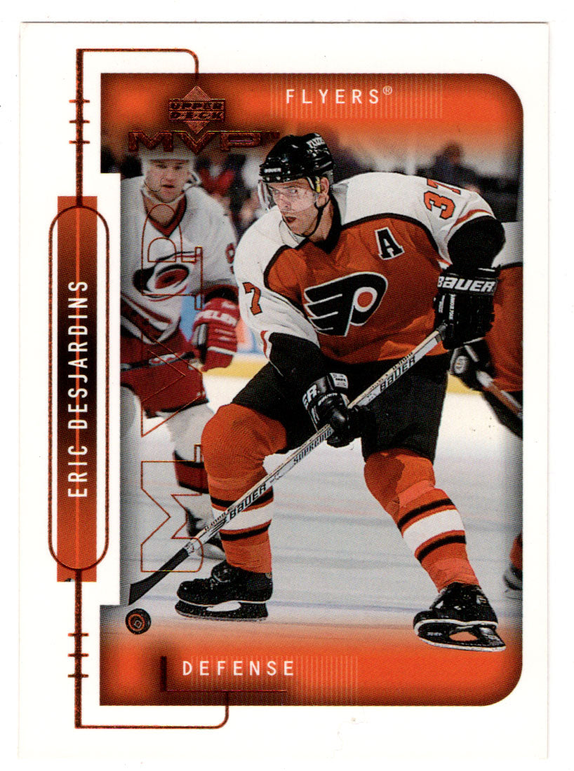 Eric Desjardins - Philadelphia Flyers (NHL Hockey Card) 2002-03 Topps Total  # 327 Mint