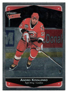 Andrei Kovalenko - Carolina Hurricanes (NHL Hockey Card) 1999-00 Upper Deck Ultimate Victory # 17 Mint