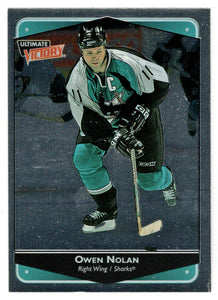 Owen Nolan - San Jose Sharks (NHL Hockey Card) 1999-00 Upper Deck Ultimate Victory # 74 Mint