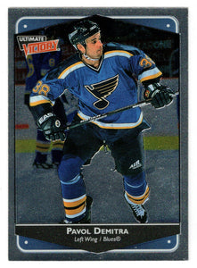 Pavol Demitra - St. Louis Blues (NHL Hockey Card) 1999-00 Upper Deck Ultimate Victory # 76 Mint