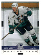 Jeff Nielsen - Anaheim Ducks  (NHL Hockey Card) 1999-00 Upper Deck Wayne Gretzky Hockey # 7 Mint