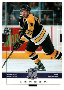 Ray Bourque - Boston Bruins (NHL Hockey Card) 1999-00 Upper Deck Wayne Gretzky Hockey # 20 Mint