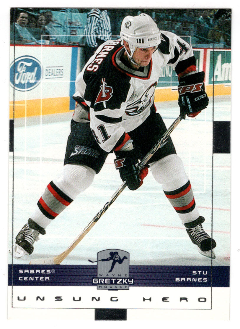 Stu Barnes - Buffalo Sabres (NHL Hockey Card) 1999-00 Upper Deck Wayne Gretzky Hockey # 24 Mint