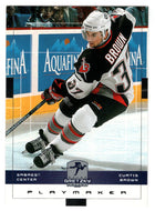 Curtis Brown - Buffalo Sabres (NHL Hockey Card) 1999-00 Upper Deck Wayne Gretzky Hockey # 25 Mint