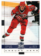 Bates Basttaglia - Carolina Hurricanes (NHL Hockey Card) 1999-00 Upper Deck Wayne Gretzky Hockey # 35 Mint