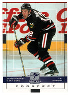 J-P Dumont - Chicago Blackhawks (NHL Hockey Card) 1999-00 Upper Deck Wayne Gretzky Hockey # 41 Mint