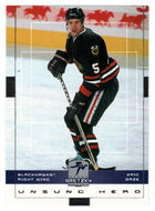 Eric Daze - Chicago Blackhawks (NHL Hockey Card) 1999-00 Upper Deck Wayne Gretzky Hockey # 42 Mint