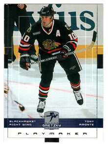 Tony Amonte - Chicago Blackhawks (NHL Hockey Card) 1999-00 Upper Deck Wayne Gretzky Hockey # 43 Mint